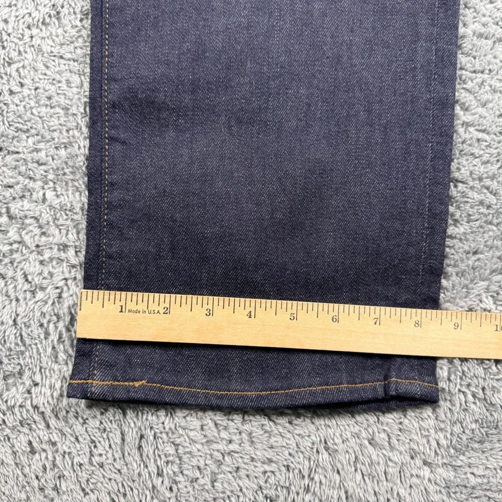 NWT J Crew 1040 Athletic KURABO Premium Japanese Fabric Jean Dark‎ Blue - 36x34
